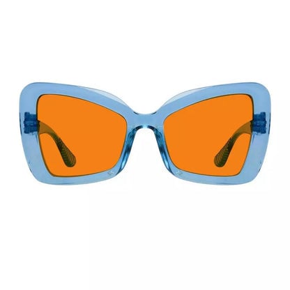 100% Blue Blocking Glasses Nighttime Oversized Metalless R2315-B98