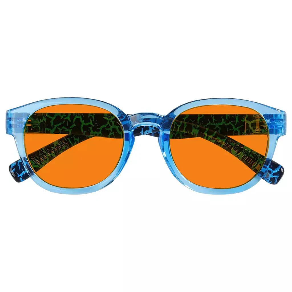 100% Blue Blocking Glasses Orange Lenses Metalless Screwless