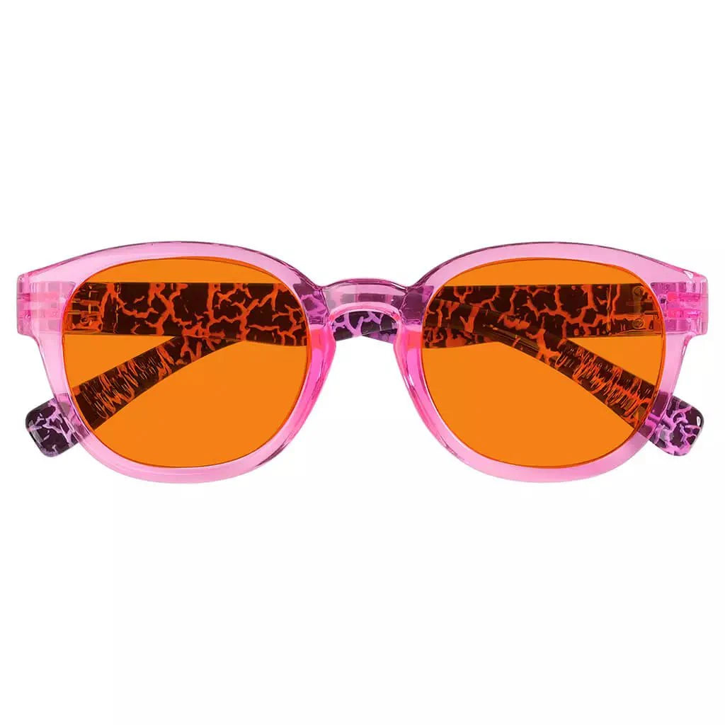 100% Blue Blocking Glasses Orange Lenses Metalless Screwless