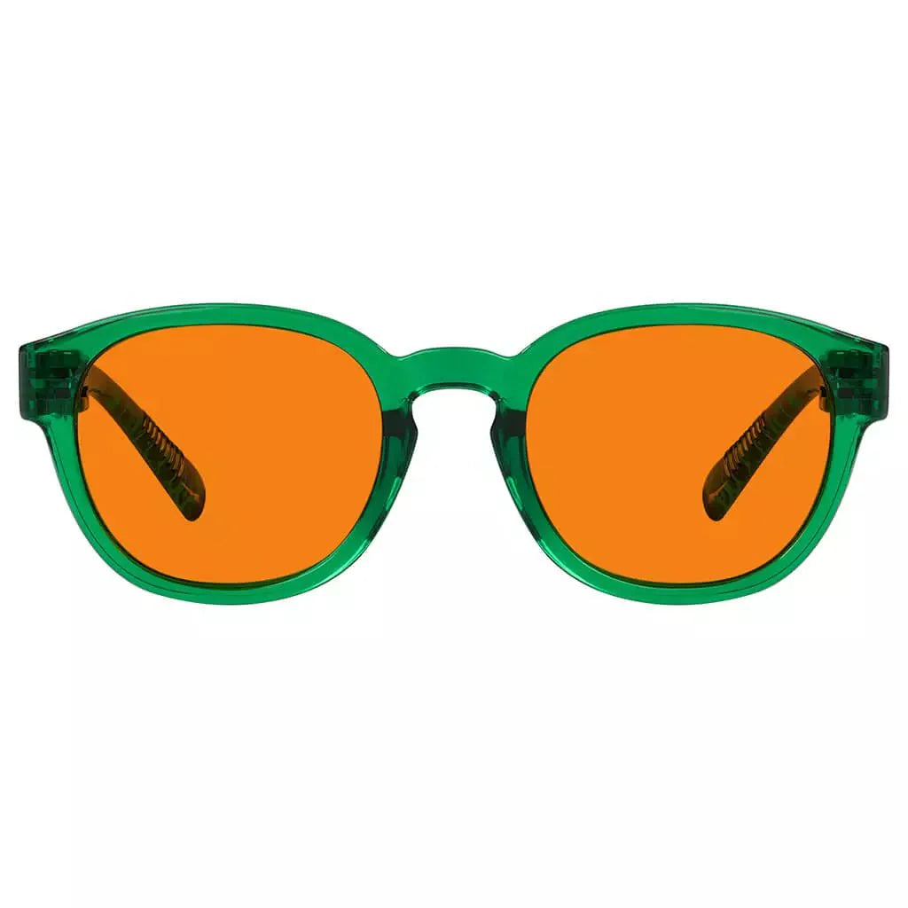 100% Blue Blocking Glasses Orange Lenses Metalless Screwless