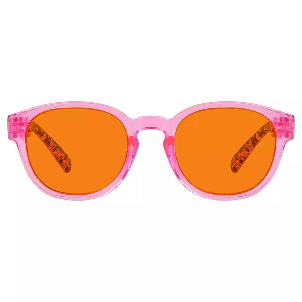 100% Blue Blocking Glasses Orange Lenses Metalless Screwless