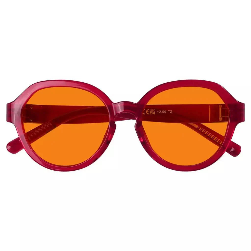 100% Blue Blocking Glasses Nighttime Metalless Specs Women R2317-B98