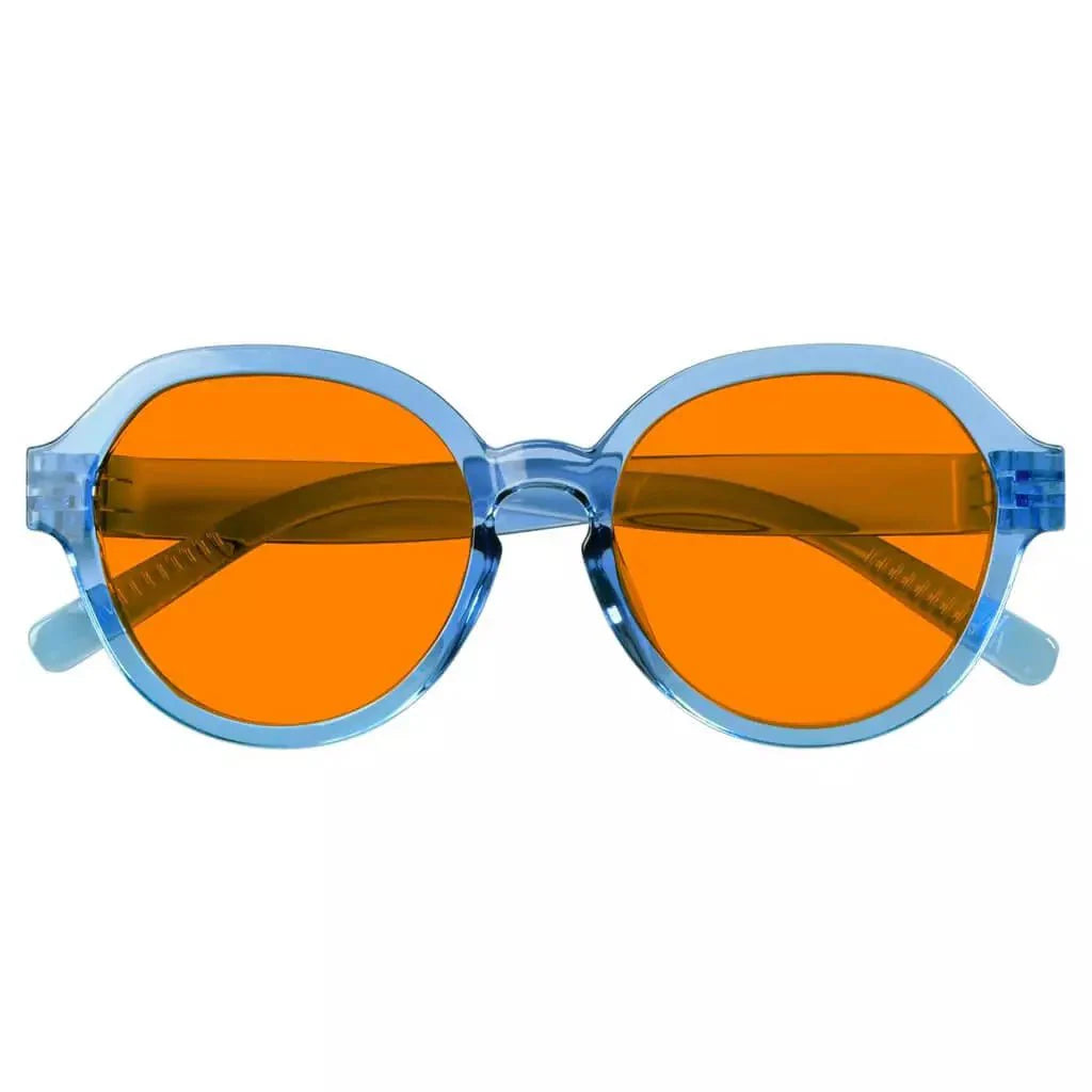 100% Blue Blocking Glasses Nighttime Metalless Specs Women R2317-B98