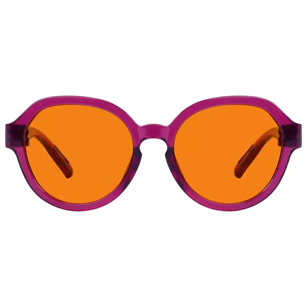100% Blue Blocking Glasses Nighttime Metalless Specs Women R2317-B98