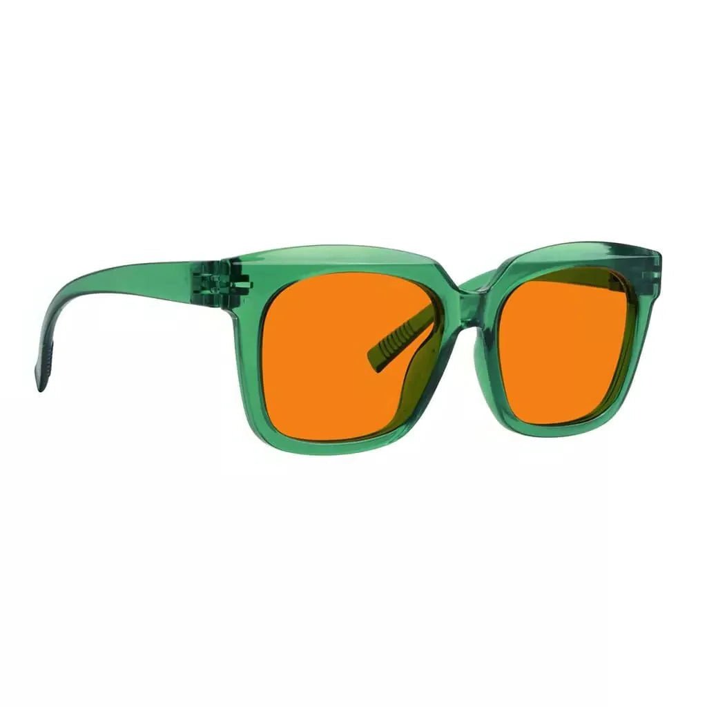 100% Blue Light Blocking Glasses Nighttime Metalless R2144-B98