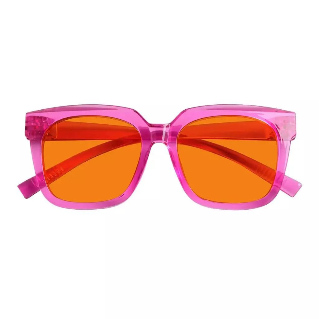 100% Blue Light Blocking Glasses Nighttime Metalless R2144-B98
