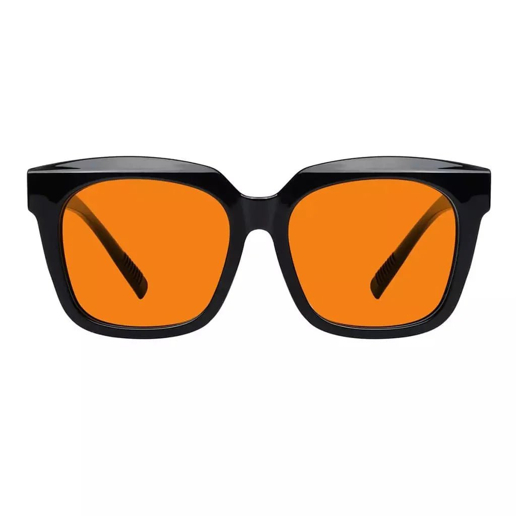 100% Blue Light Blocking Glasses Nighttime Metalless R2144-B98
