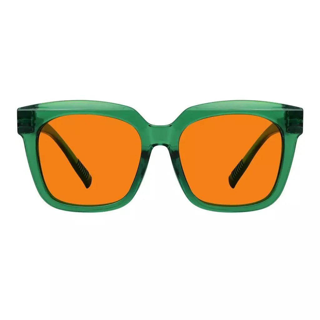 100% Blue Light Blocking Glasses Nighttime Metalless R2144-B98