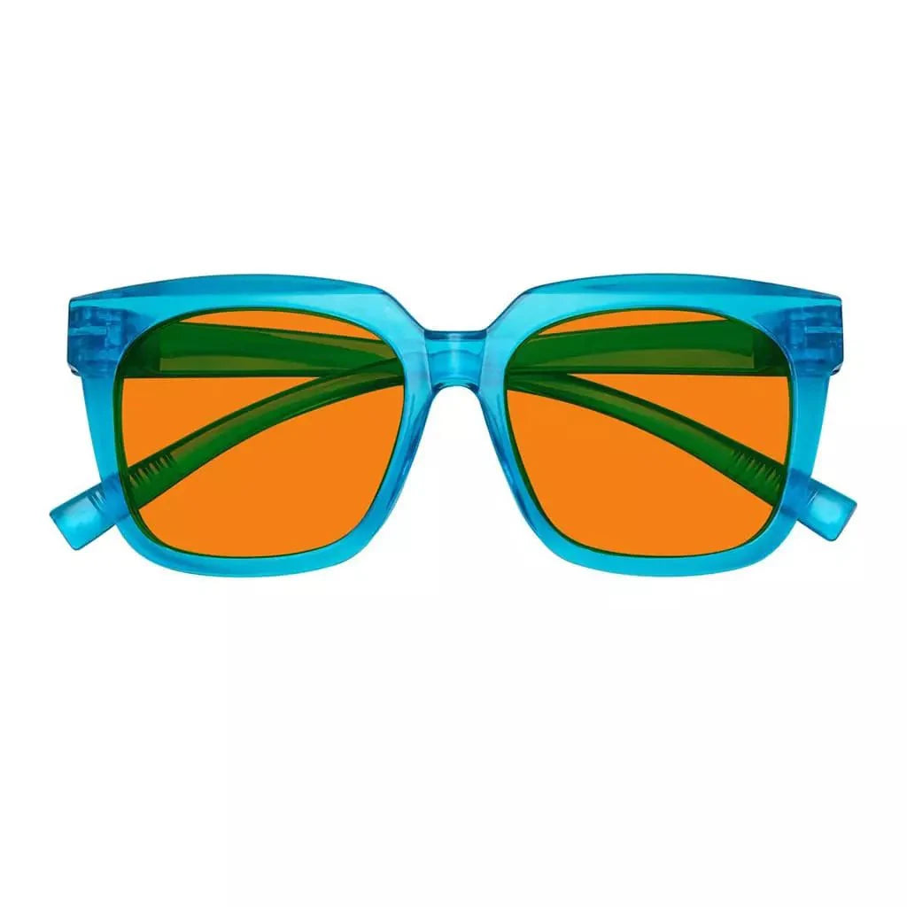 100% Blue Light Blocking Glasses Nighttime Metalless R2144-B98