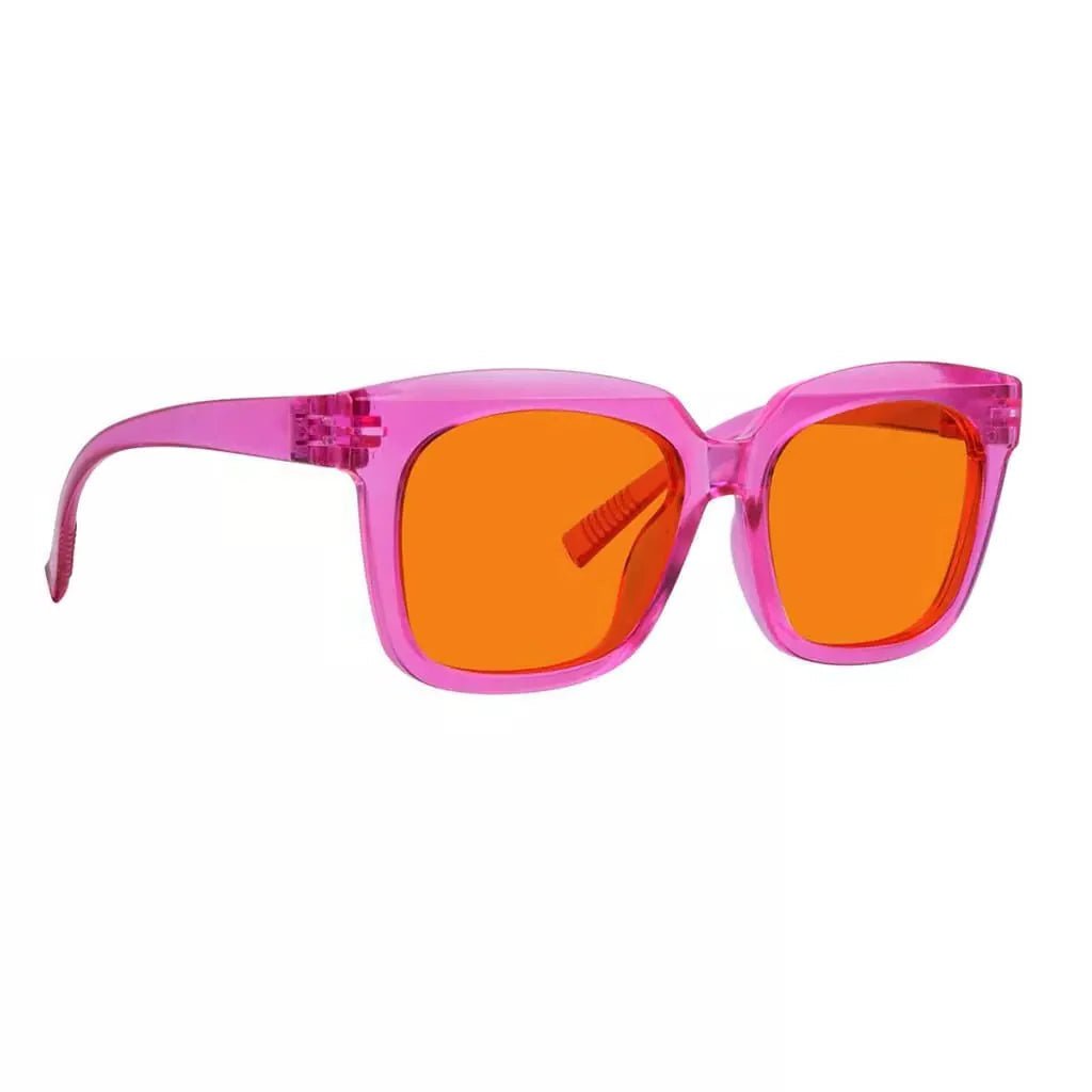 100% Blue Light Blocking Glasses Nighttime Metalless R2144-B98