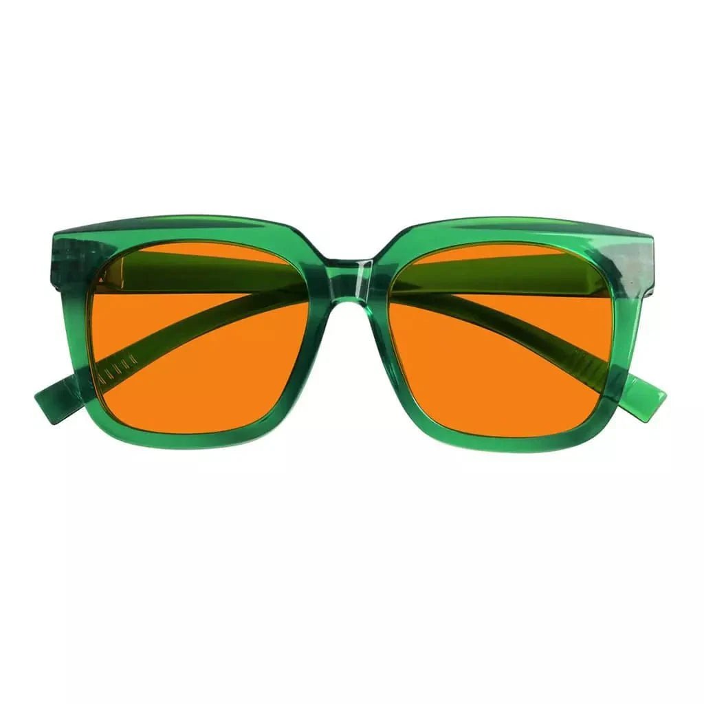 100% Blue Light Blocking Glasses Nighttime Metalless R2144-B98