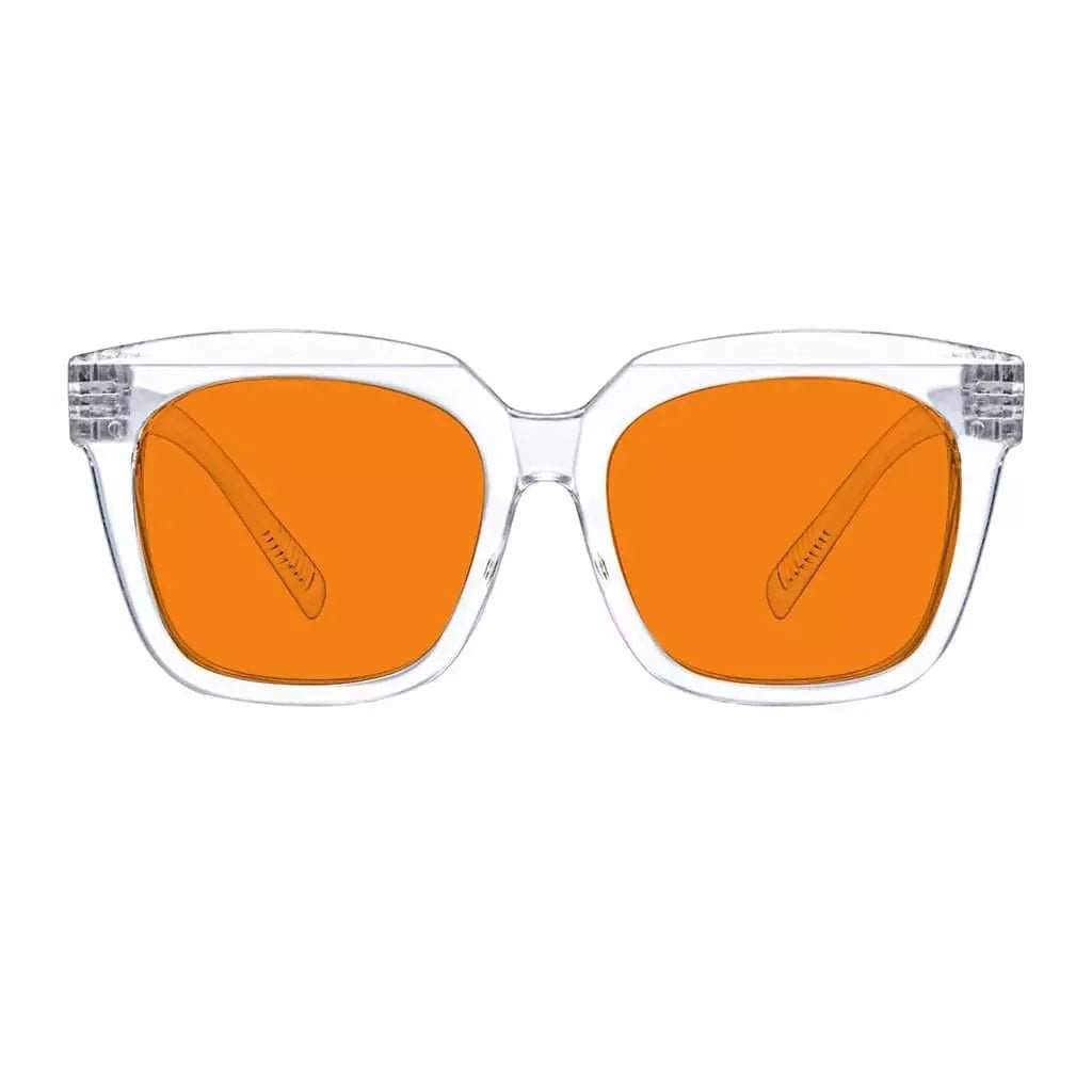 100% Blue Light Blocking Glasses Nighttime Metalless R2144-B98