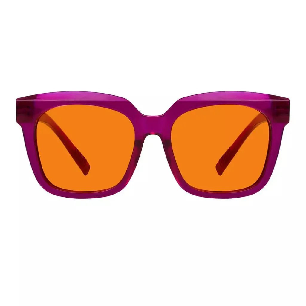 100% Blue Light Blocking Glasses Nighttime Metalless R2144-B98
