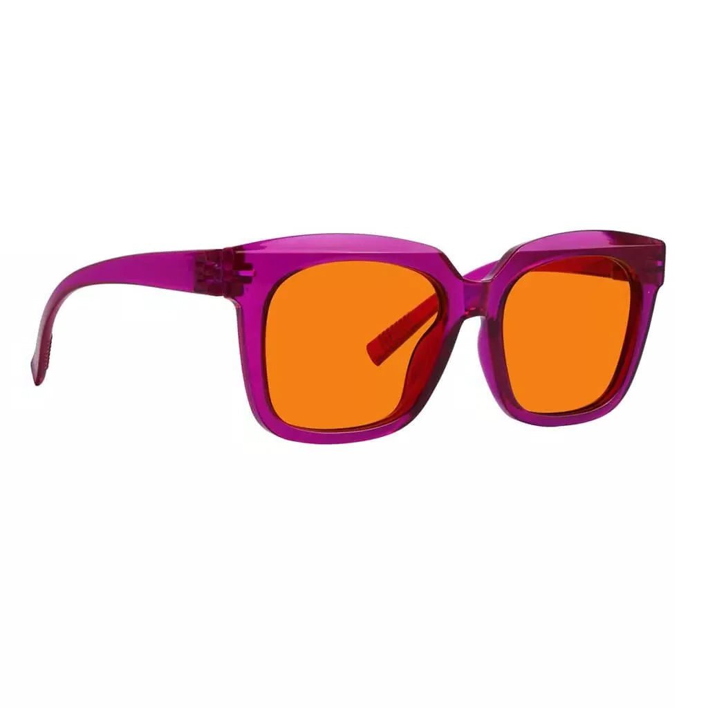 100% Blue Light Blocking Glasses Nighttime Metalless R2144-B98