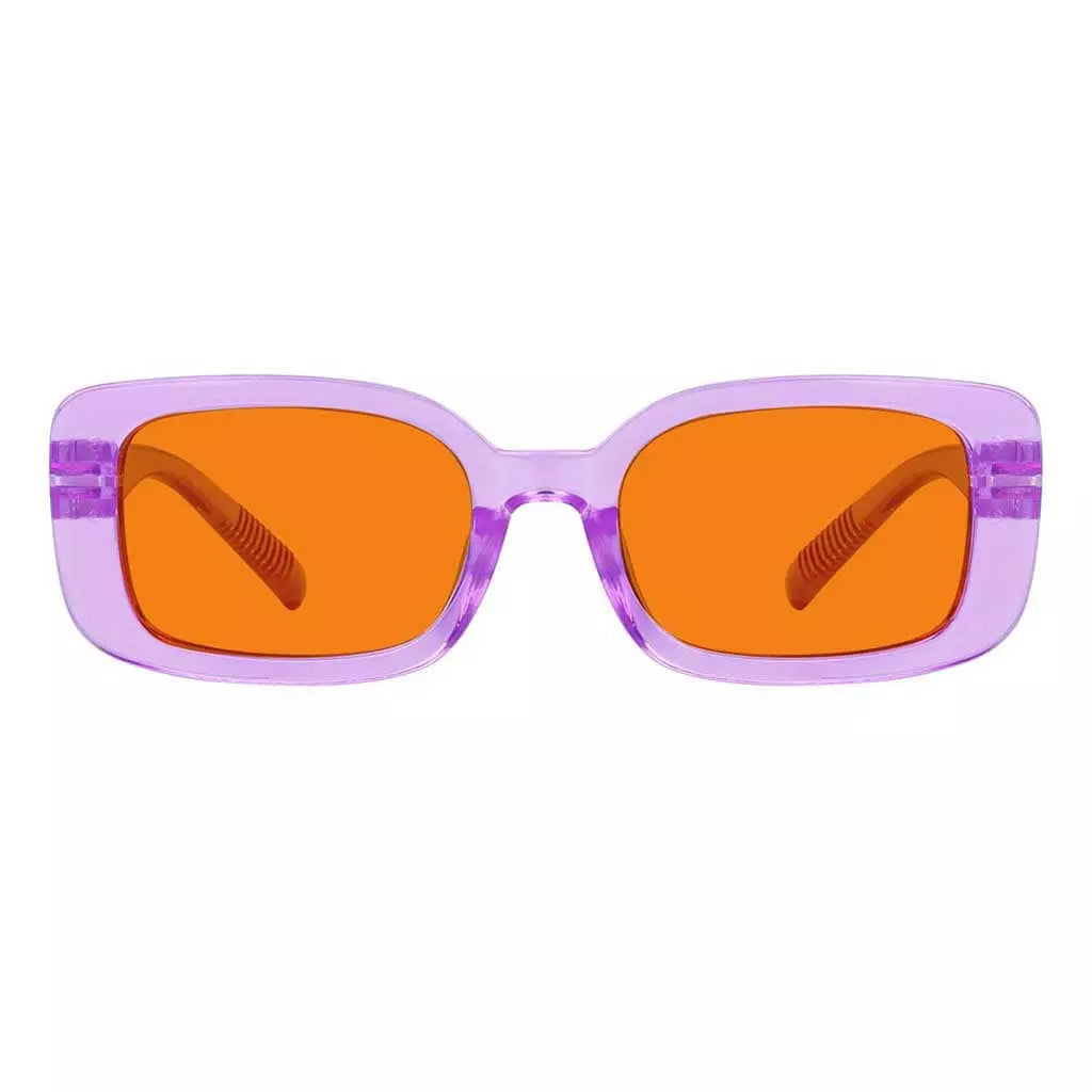 100% Blue Light Blocking Orange Glasses Metalless Screwless R2502-B98