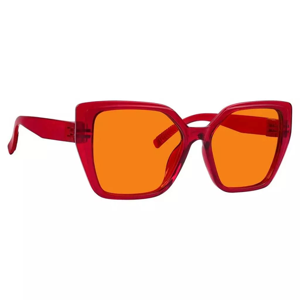 Cgccp 100% Blue Light Blocking Metalless Screwless Glasses Orange Tinted Lenses