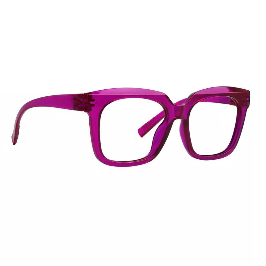 30% Blue Light Blocking Glasses Square Metalless Eyeglasses R2144-B15