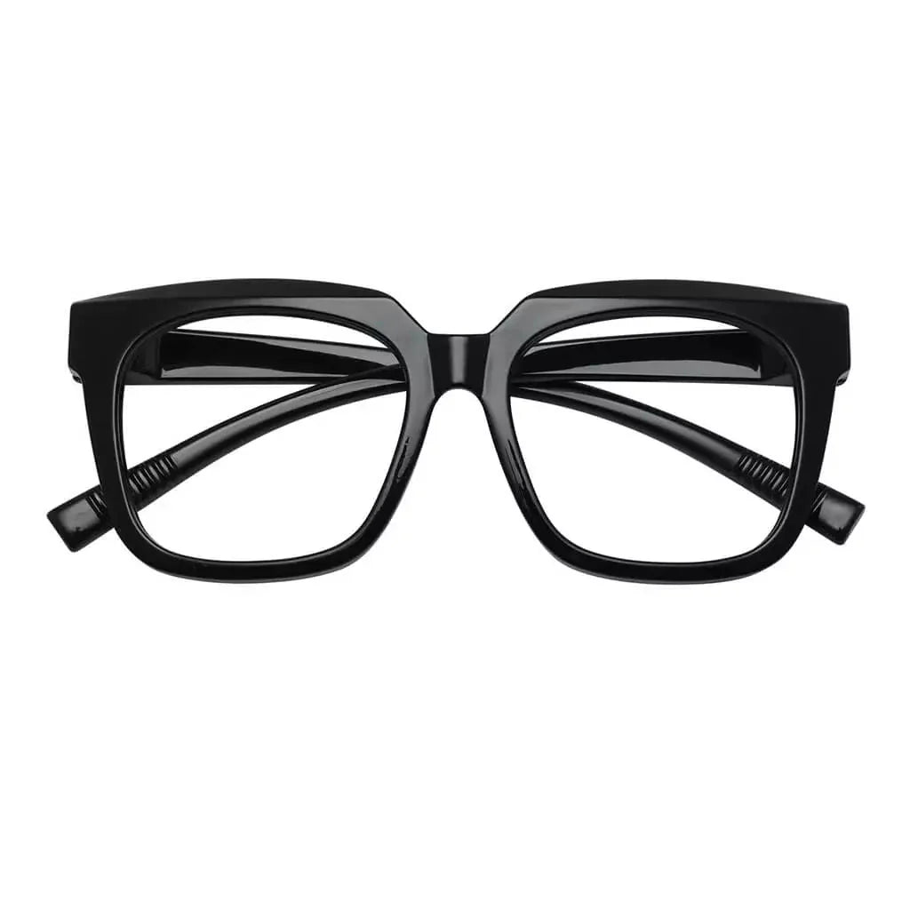 30% Blue Light Blocking Glasses Square Metalless Eyeglasses R2144-B15