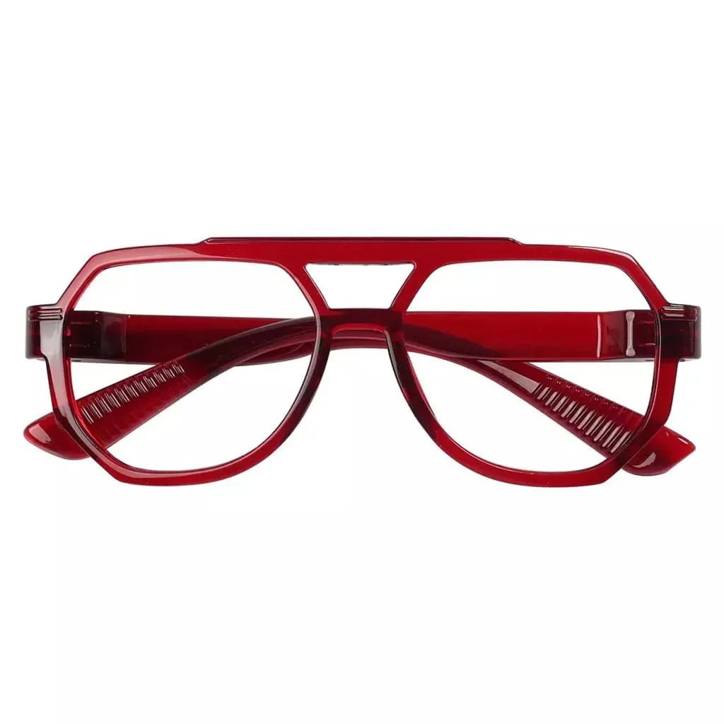 30% Blue Light Blocking Pilot Metalless Eyeglasses Glasses NR2309-B15