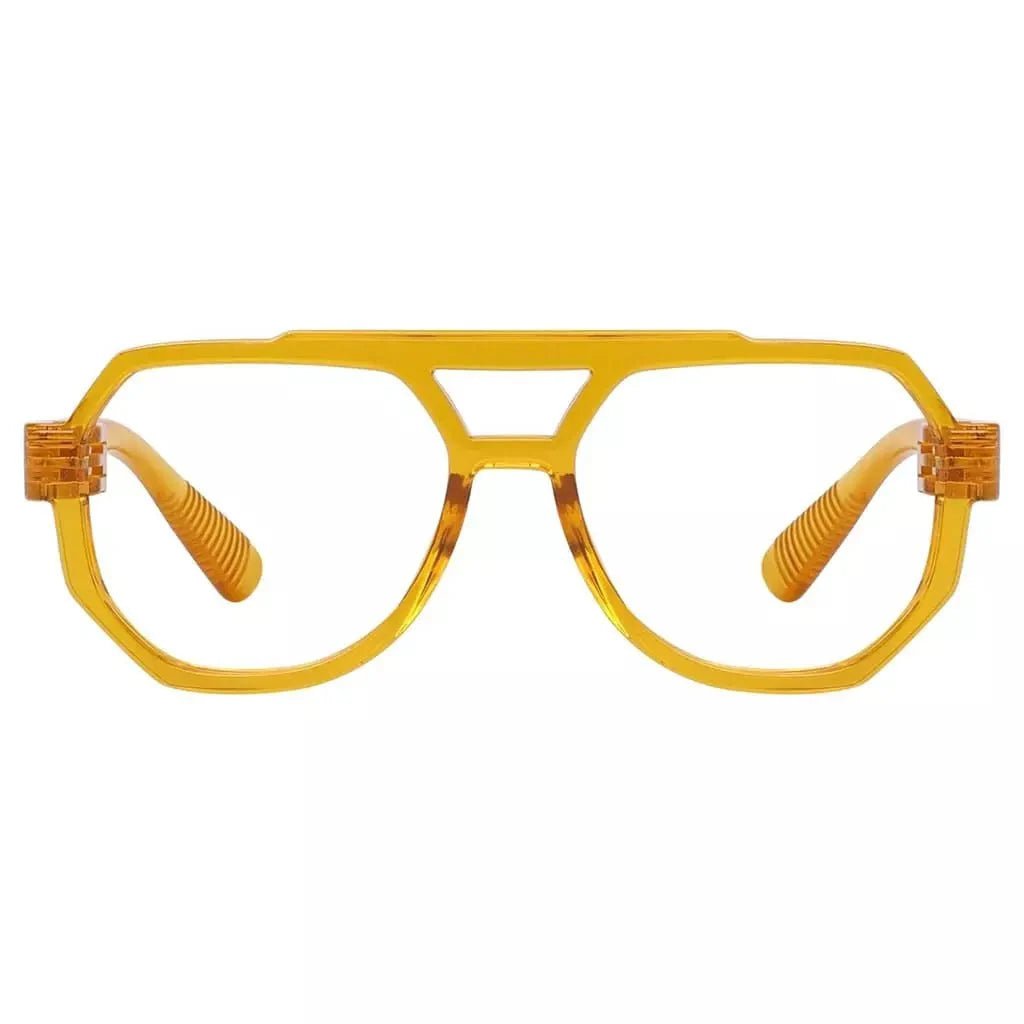 30% Blue Light Blocking Pilot Metalless Eyeglasses Glasses NR2309-B15