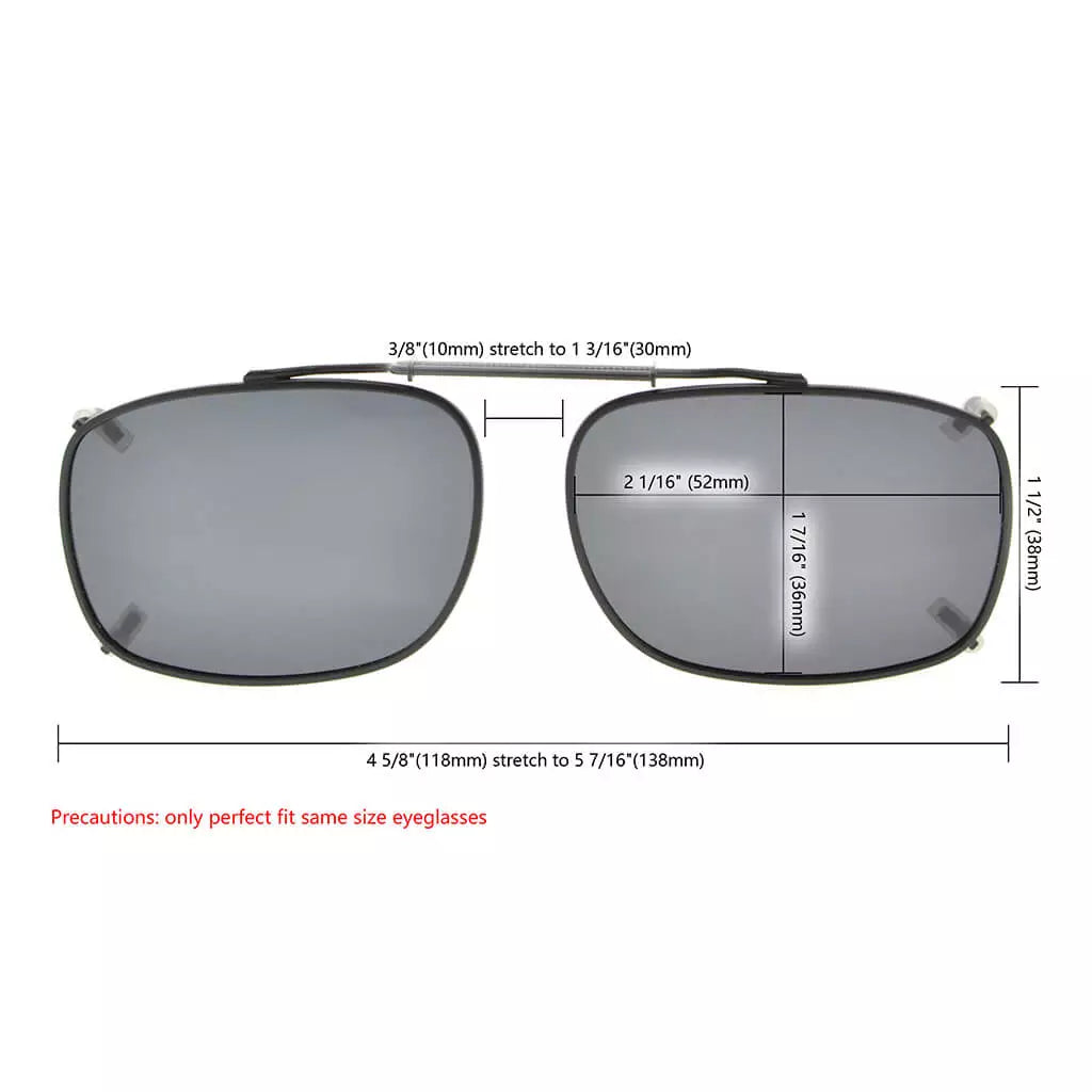 Cgcay Polarized Clip On Sunglasses
