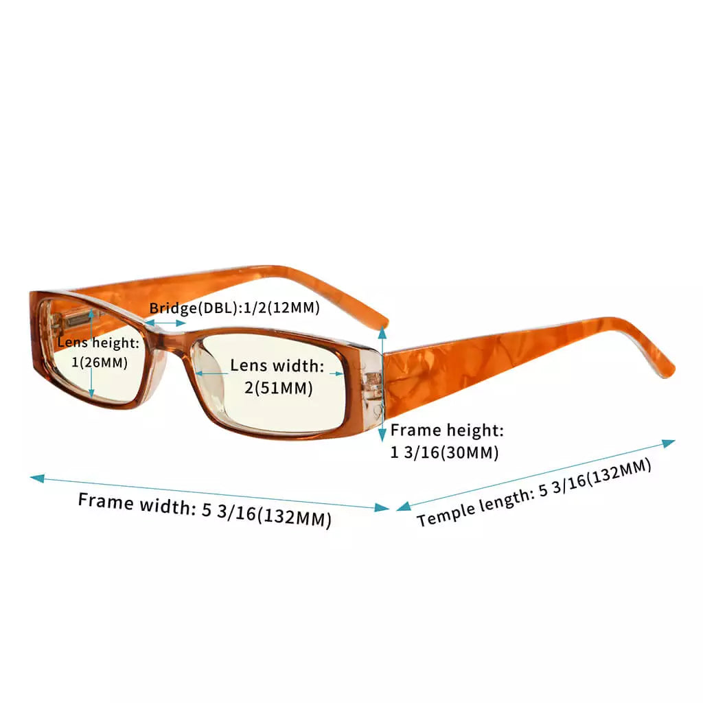 Cgacn Blue Light Blocking Glasses Light Yellow Tinted