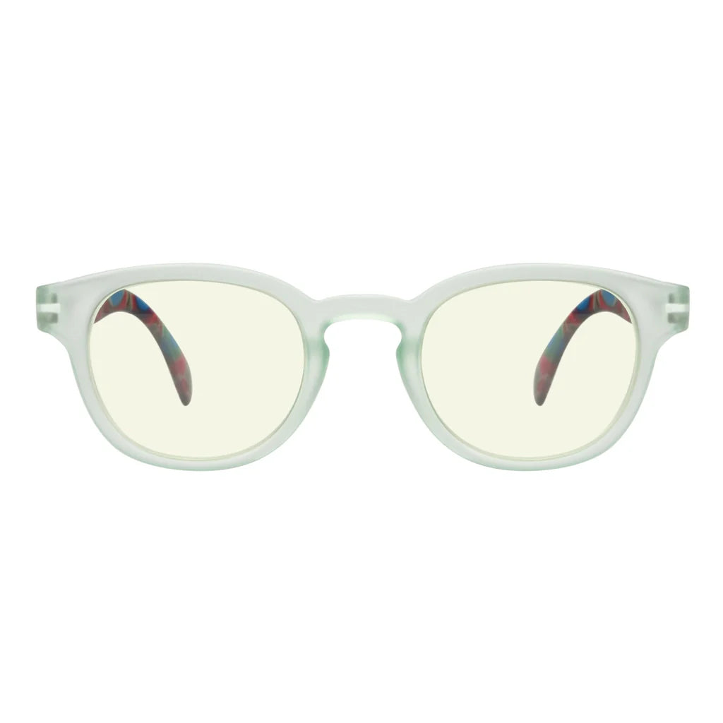 Patterned Blue Light Blocking Glasses Women