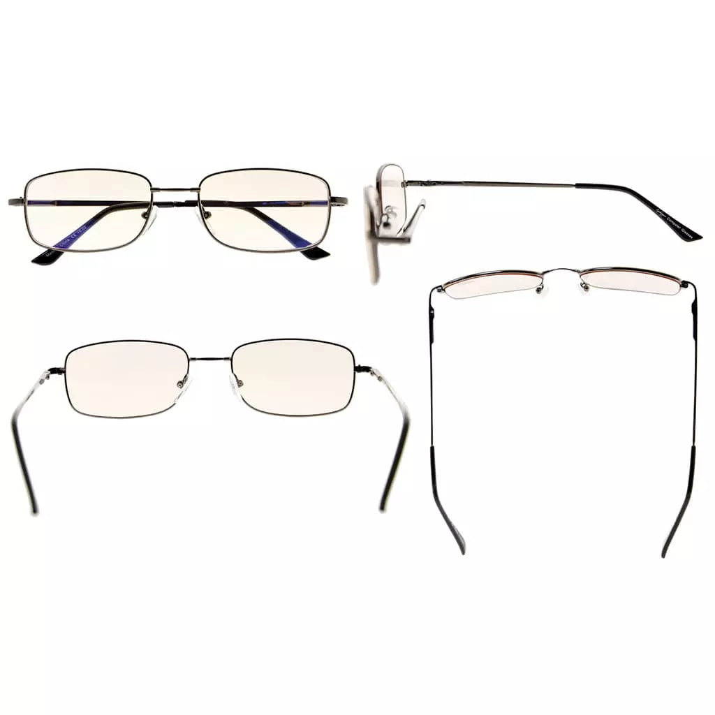 Wirerim Blue Light Blocking Reading Glasses Women Men