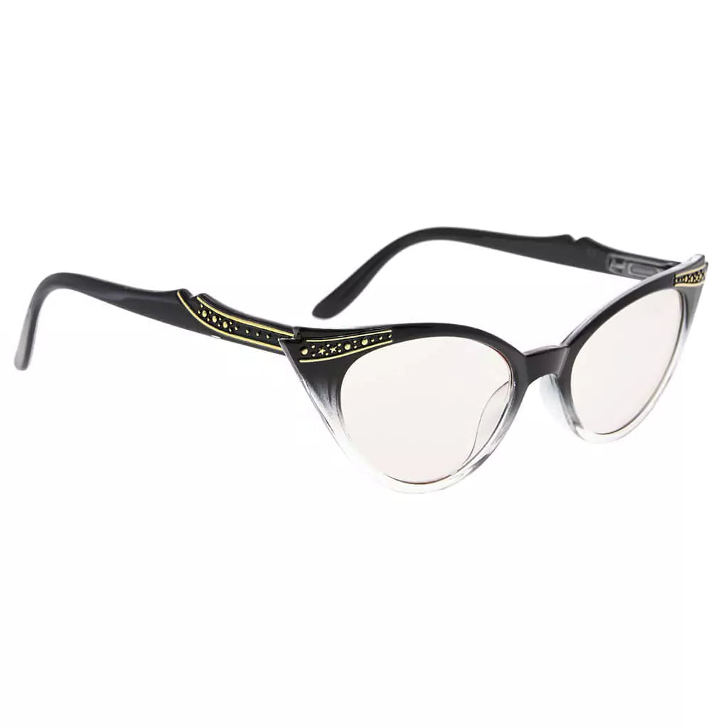 Cat Eye Blue Light Blocking Reading Glasses for Women