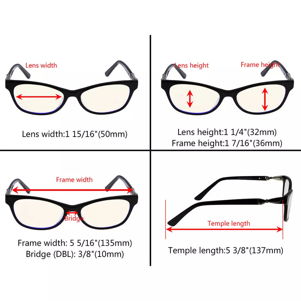 Cateye Blue Light Blocking Glasses for Women