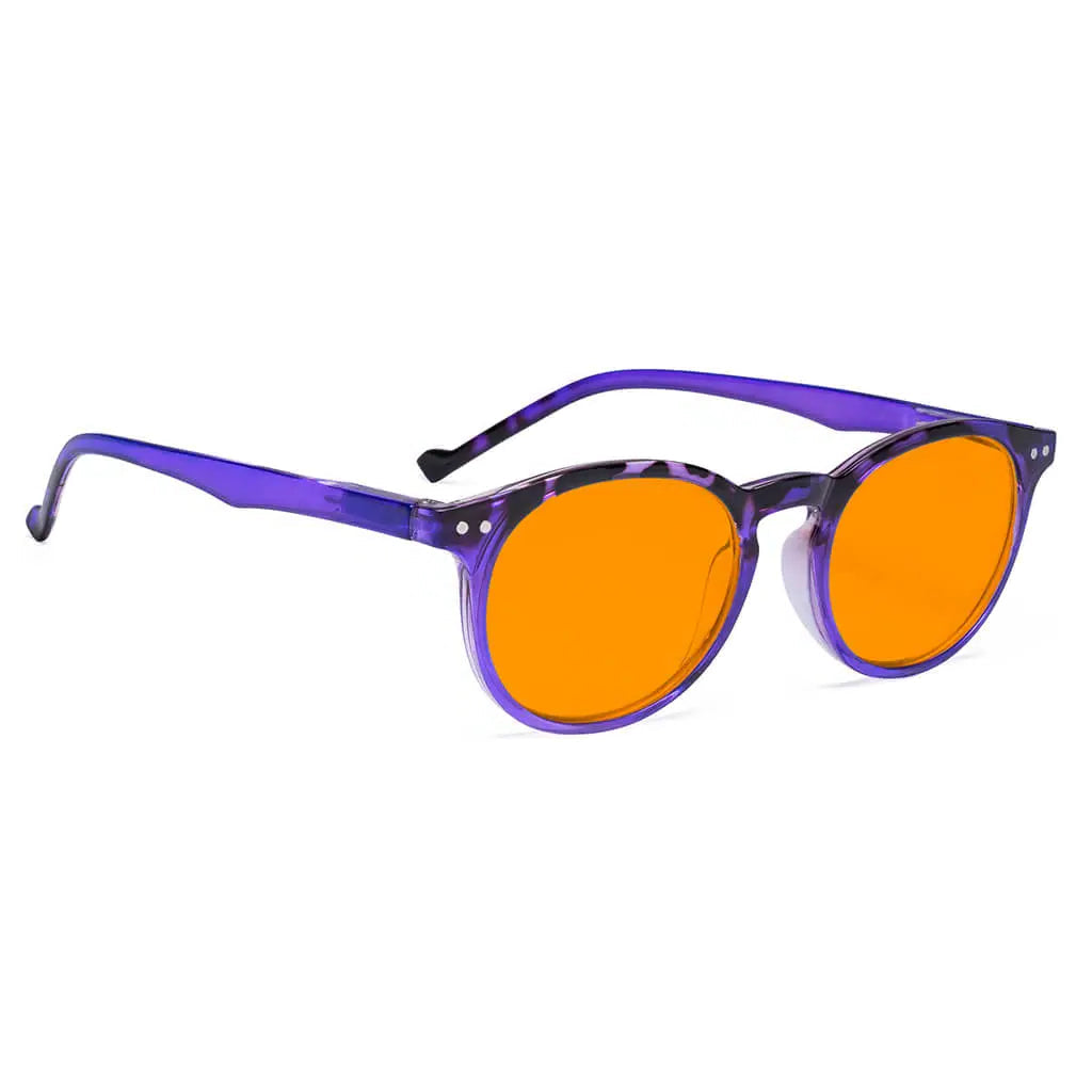 Oval Blue Light Blocking Glasses Momen