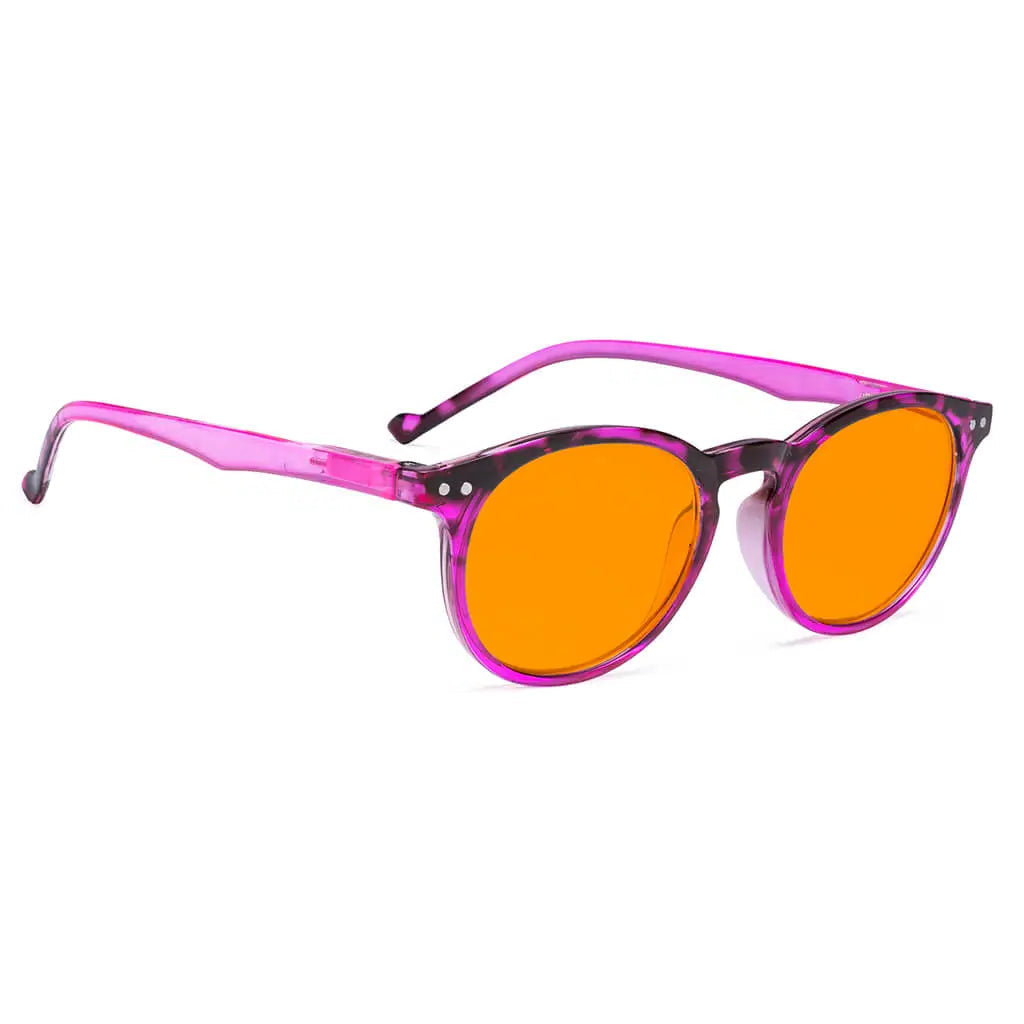 Oval Blue Light Blocking Glasses Momen