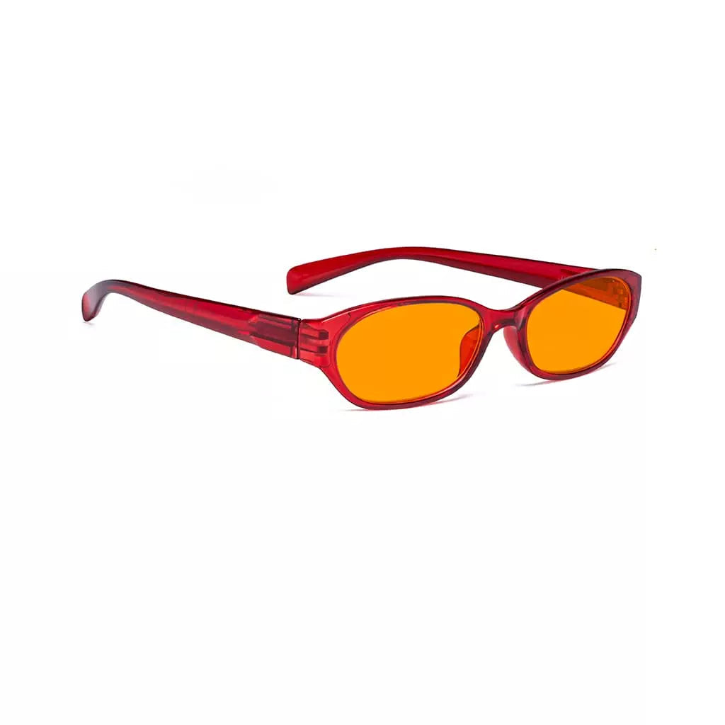 Orange Tinted Blue Light Blocking Glasses for Women