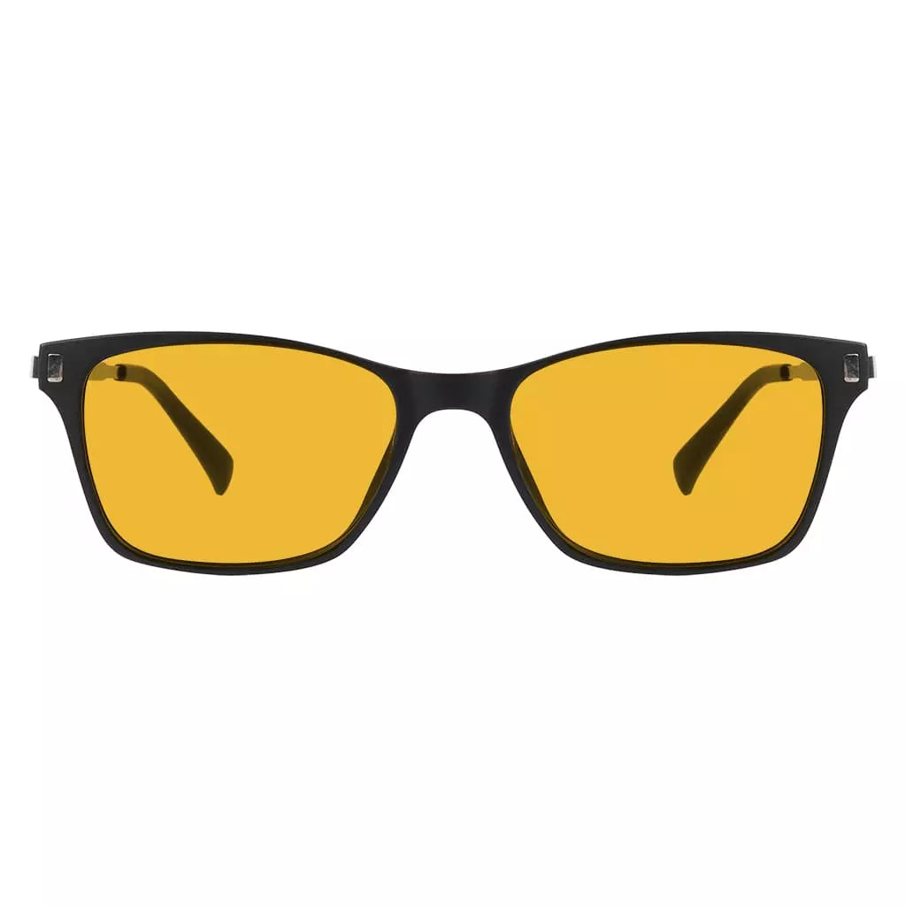 Orange Tinted Blue Light Blocking Reading Glasses for Men and Women