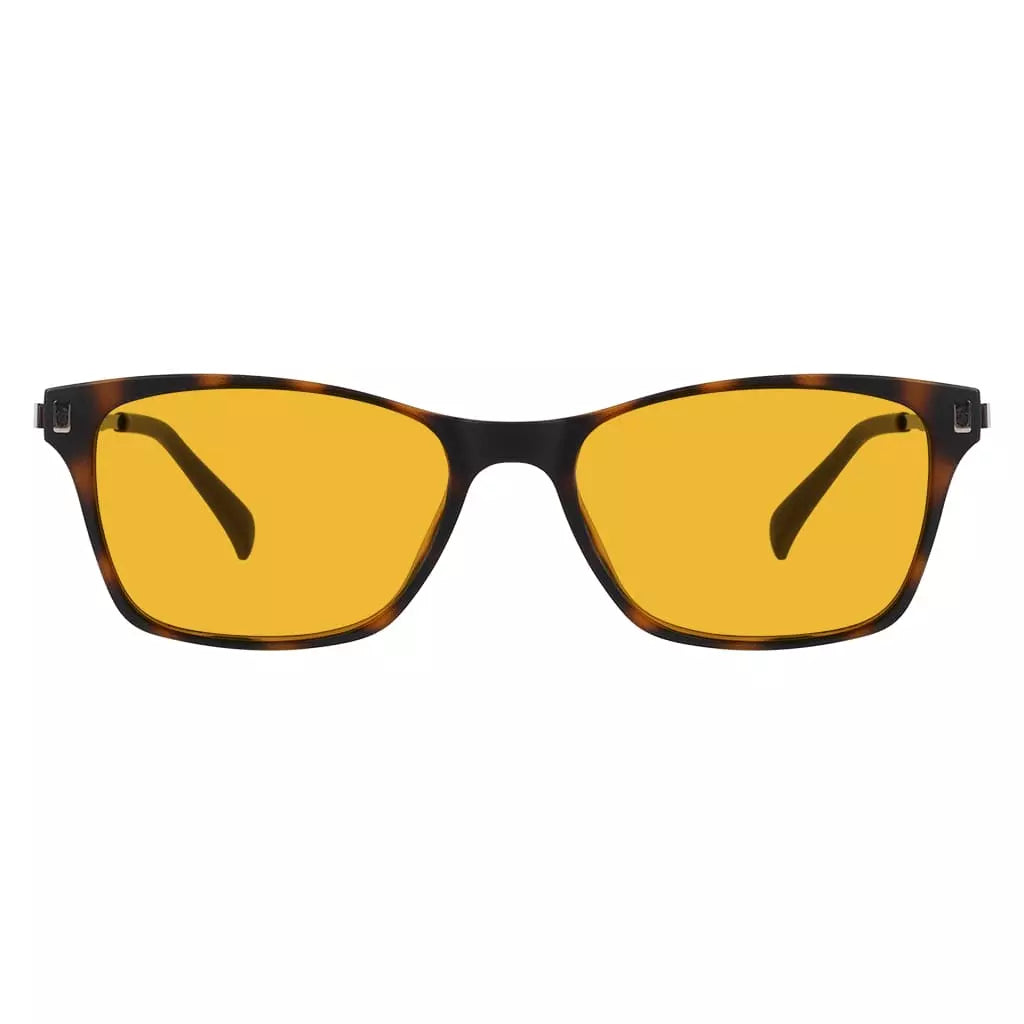 Orange Tinted Blue Light Blocking Reading Glasses for Men and Women
