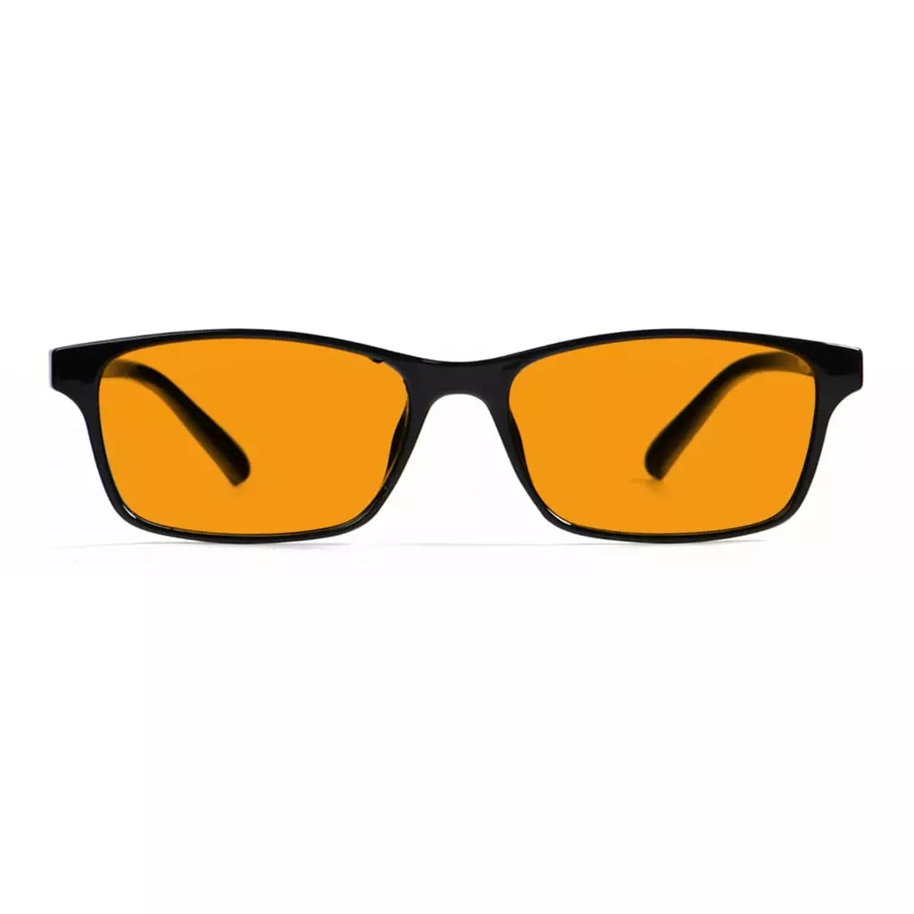 Orange Tinted Blue Light Blocking Reading Glasses for Women and Men