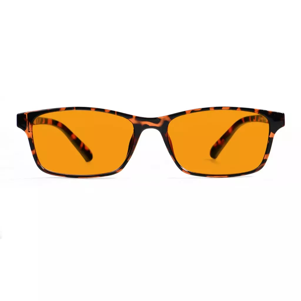 Orange Tinted Blue Light Blocking Reading Glasses for Women and Men