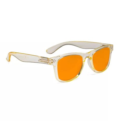 Orange Tinted Bifocal Blue Light Blocking Glasses Women Men