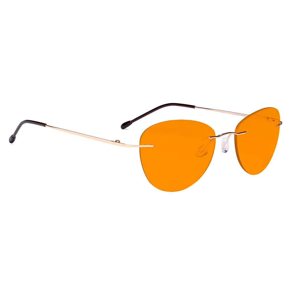 Cgbau Blue Light Blocking Glasses Orange Tinted