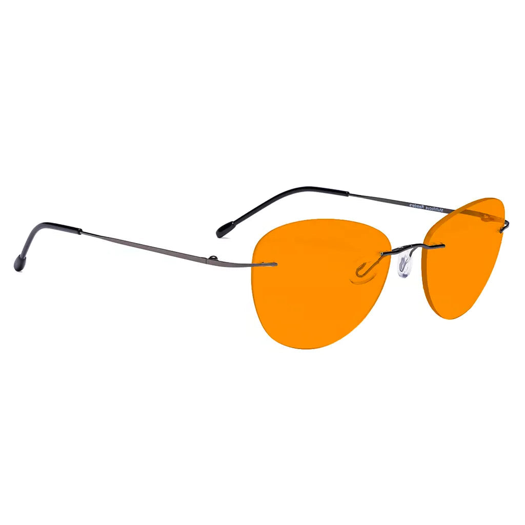 Cgbau Blue Light Blocking Glasses Orange Tinted