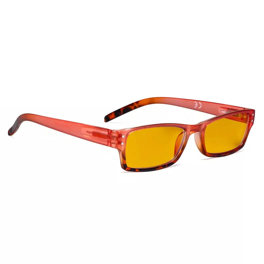 Amber Tinted Blue Light Blocking Glasses Eyewear