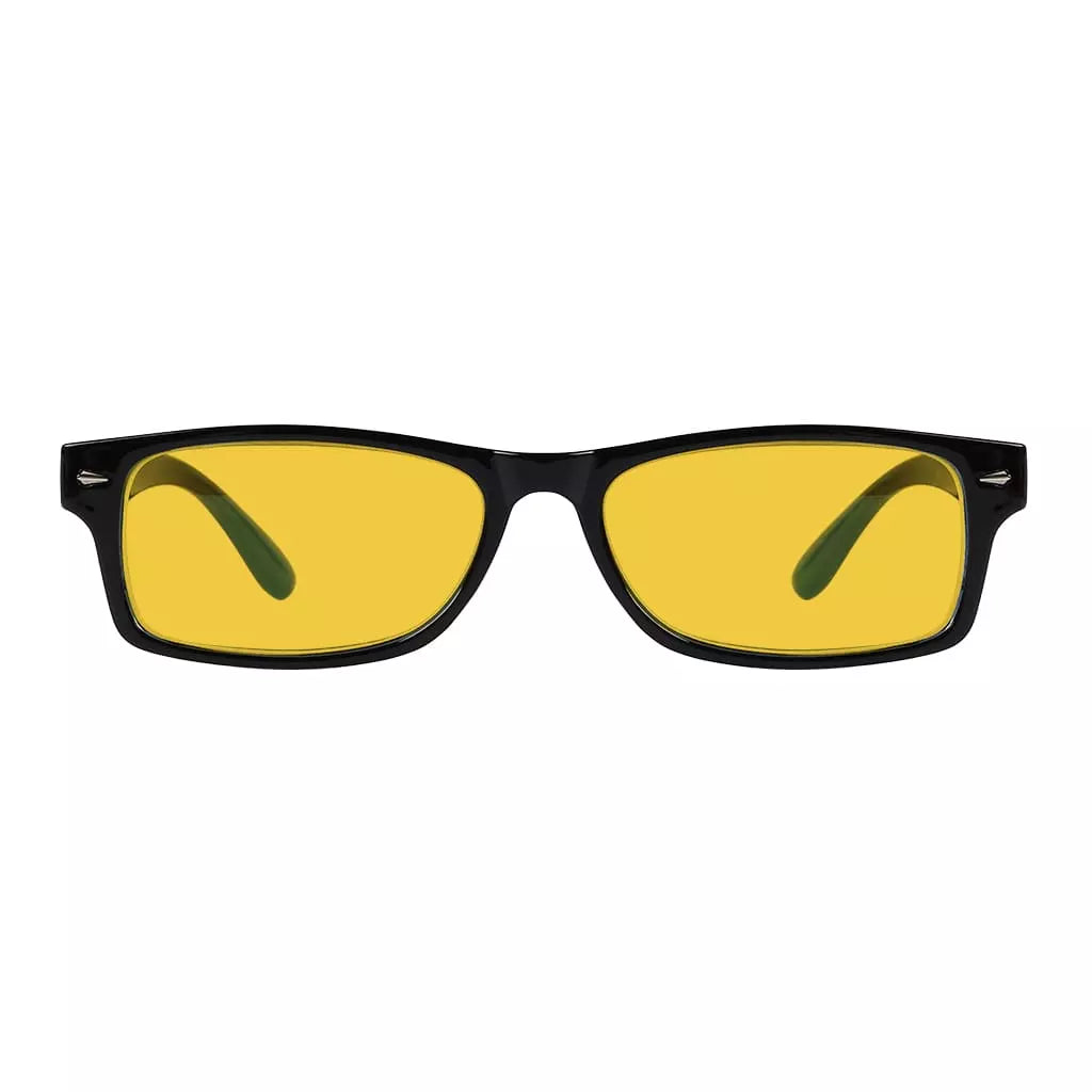 Amber Tinted Blue Light Blocking Reading Glasses Women
