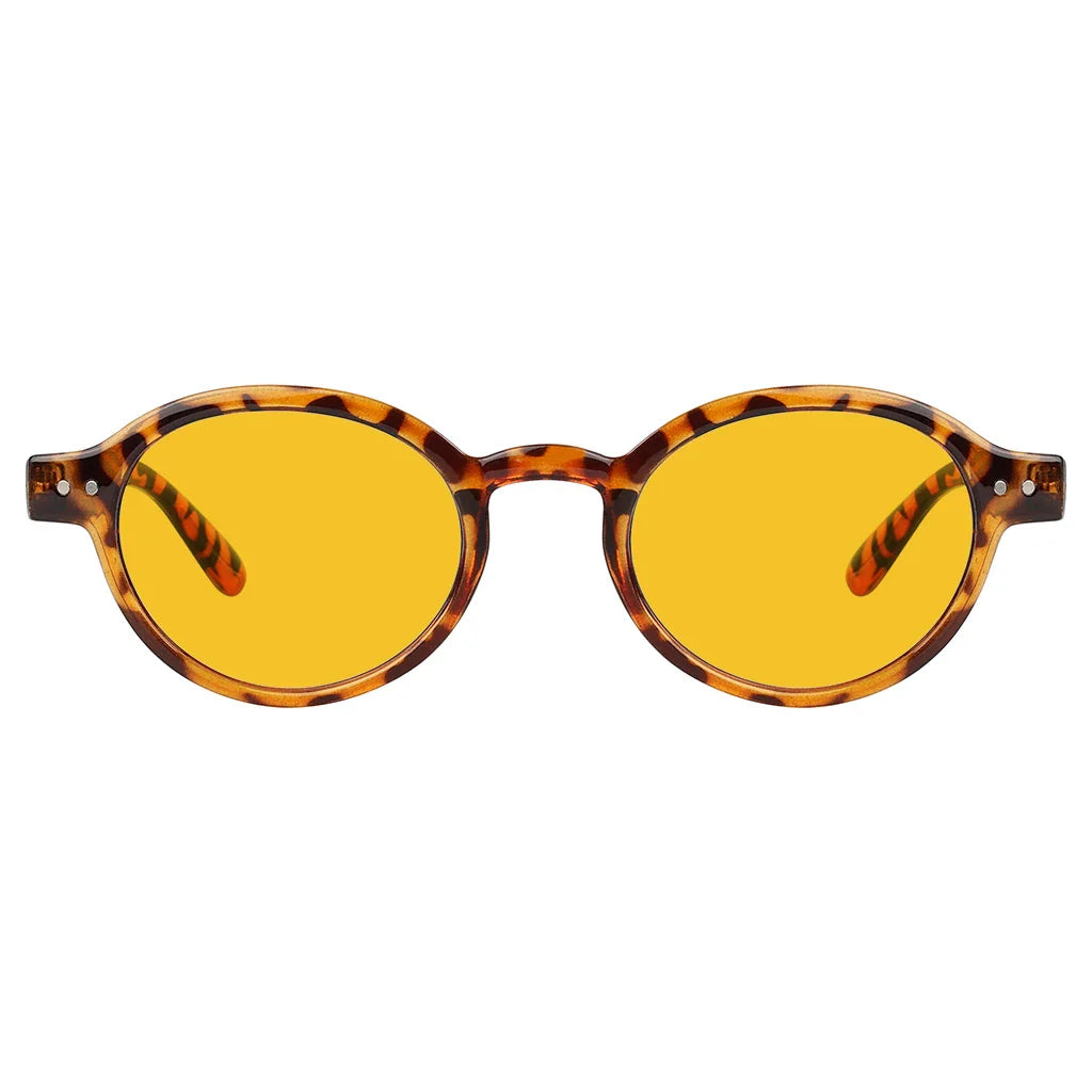 Amber Tinted Blue Light Blocking Reading Glasses for Women Men