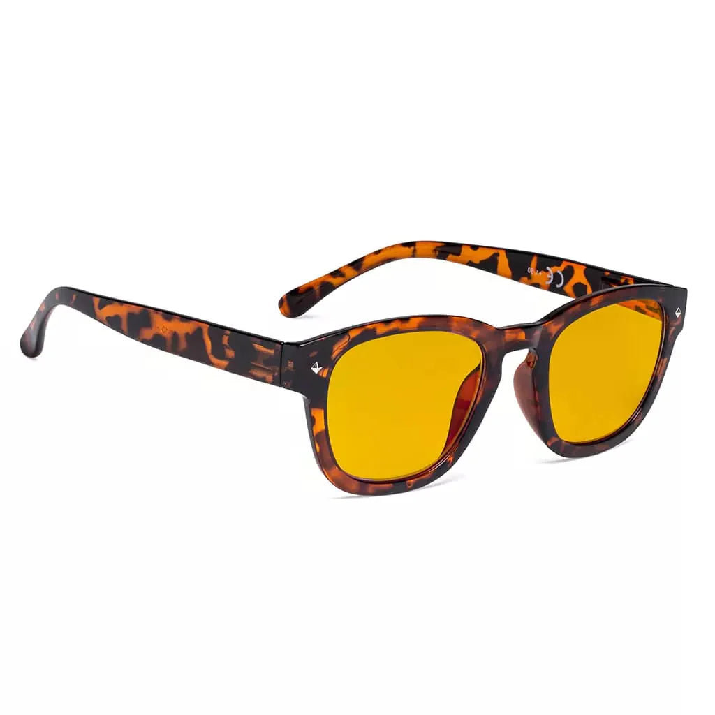 Amber Tinted Blue Light Blocking Reading Glasses