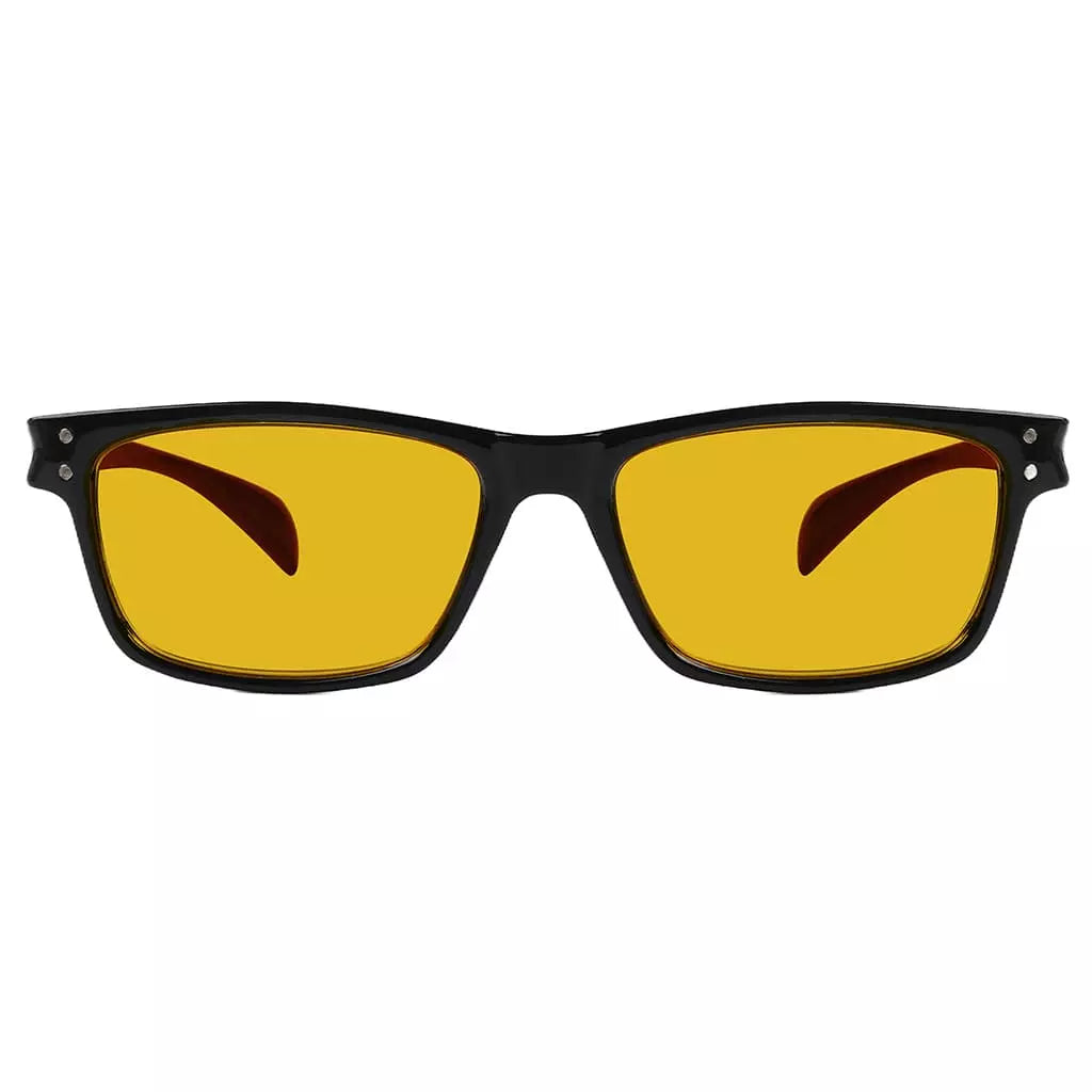 Amber Tinted Blue Light Blocking Reading Glasses Women Men