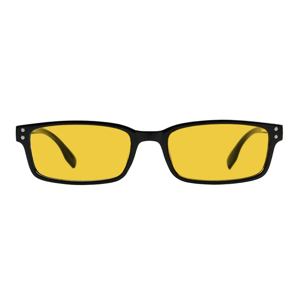 Amber Tinted Blue Light Blocking Reading Glasses Women Men