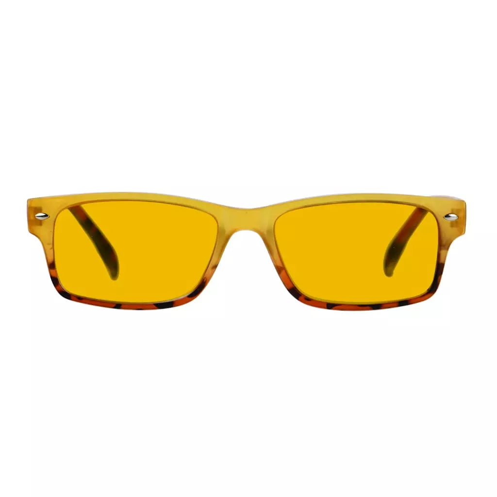 Amber Tinted Blue Light Blocking Eyewear Glasses