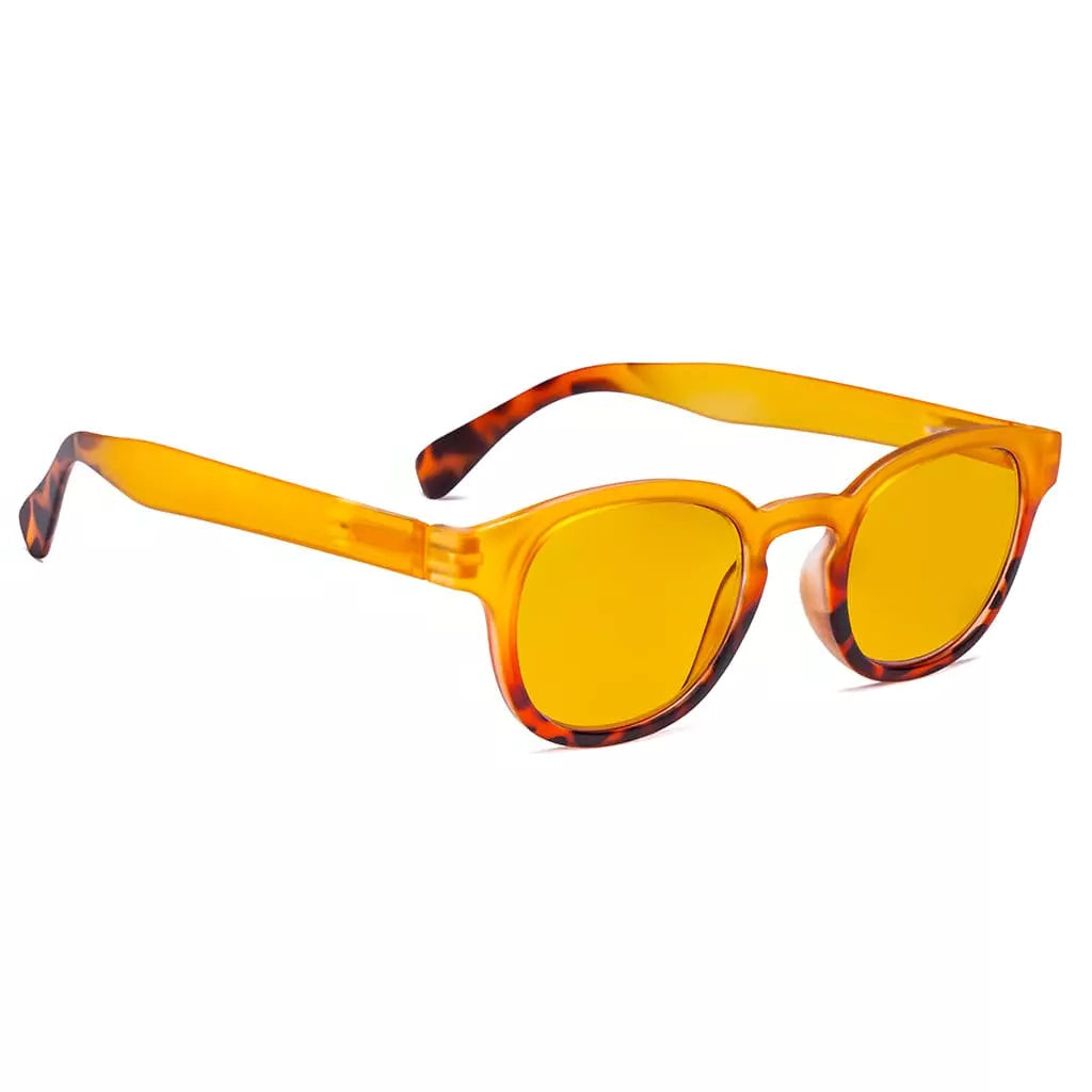 Amber Tinted Blue Light Blocking Glasses Women