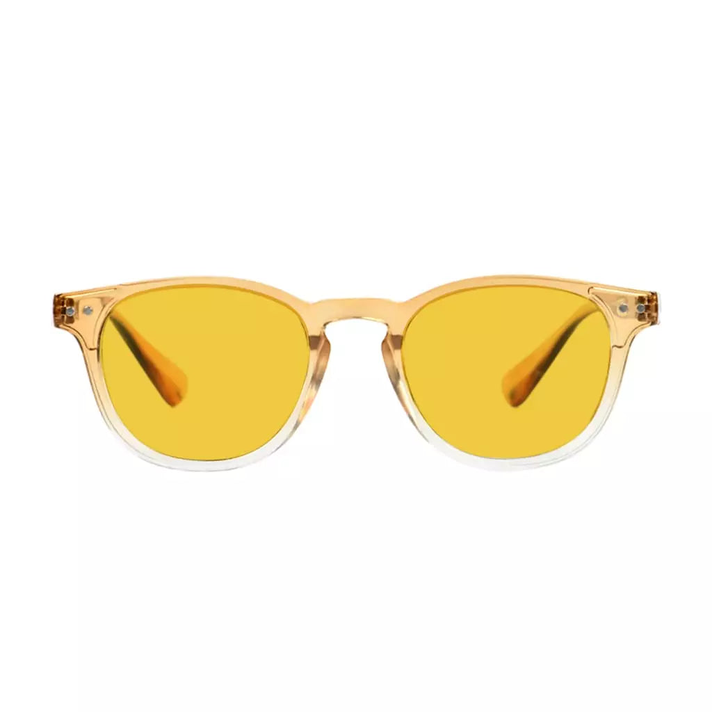Amber Tinted Blue Light Blocking Reading Glasses Cheaters