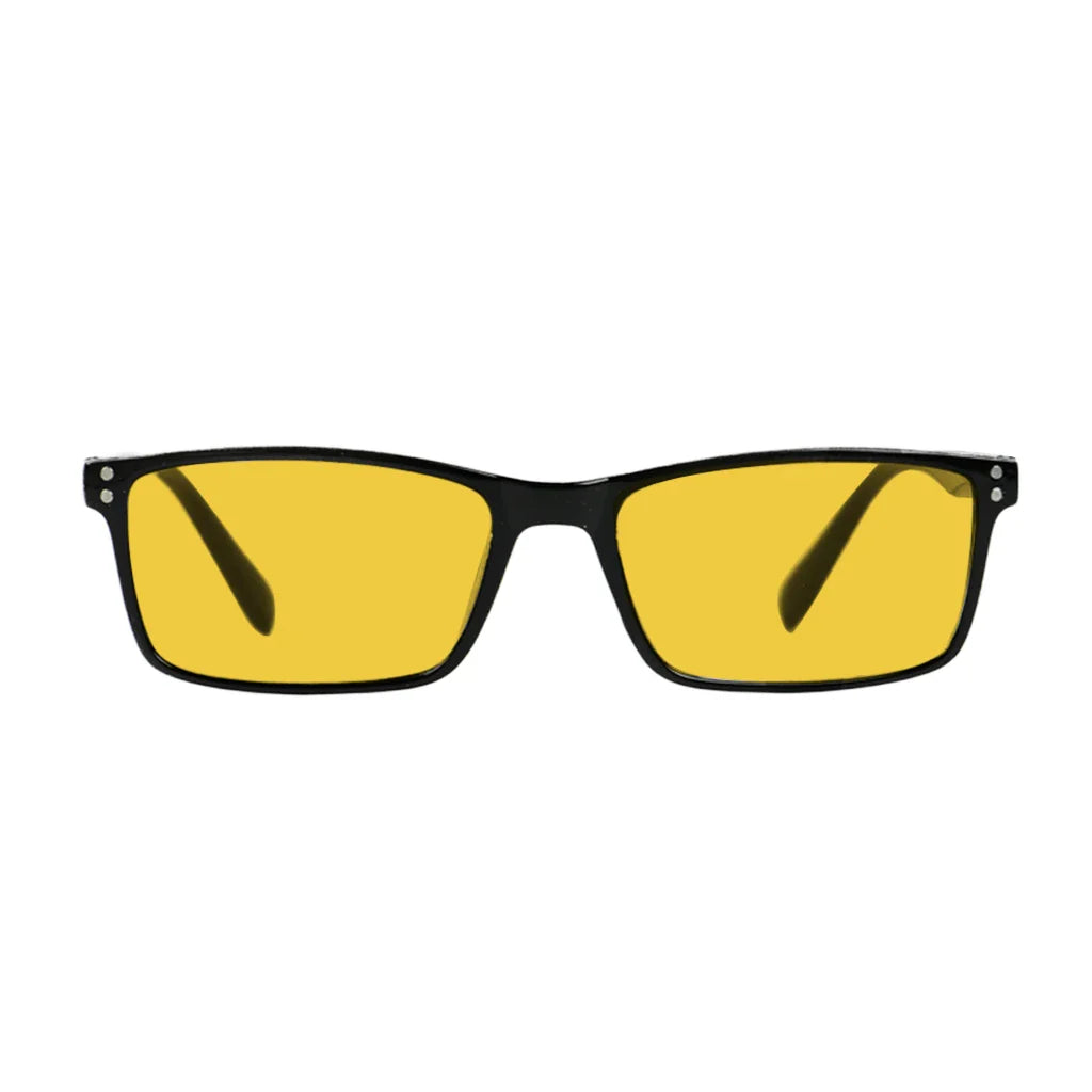 Amber Tinted Blue Light Blocking Reading Glasses Women Men